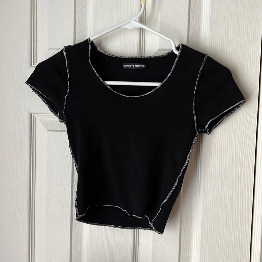 Brandy Mellvile cropped tank